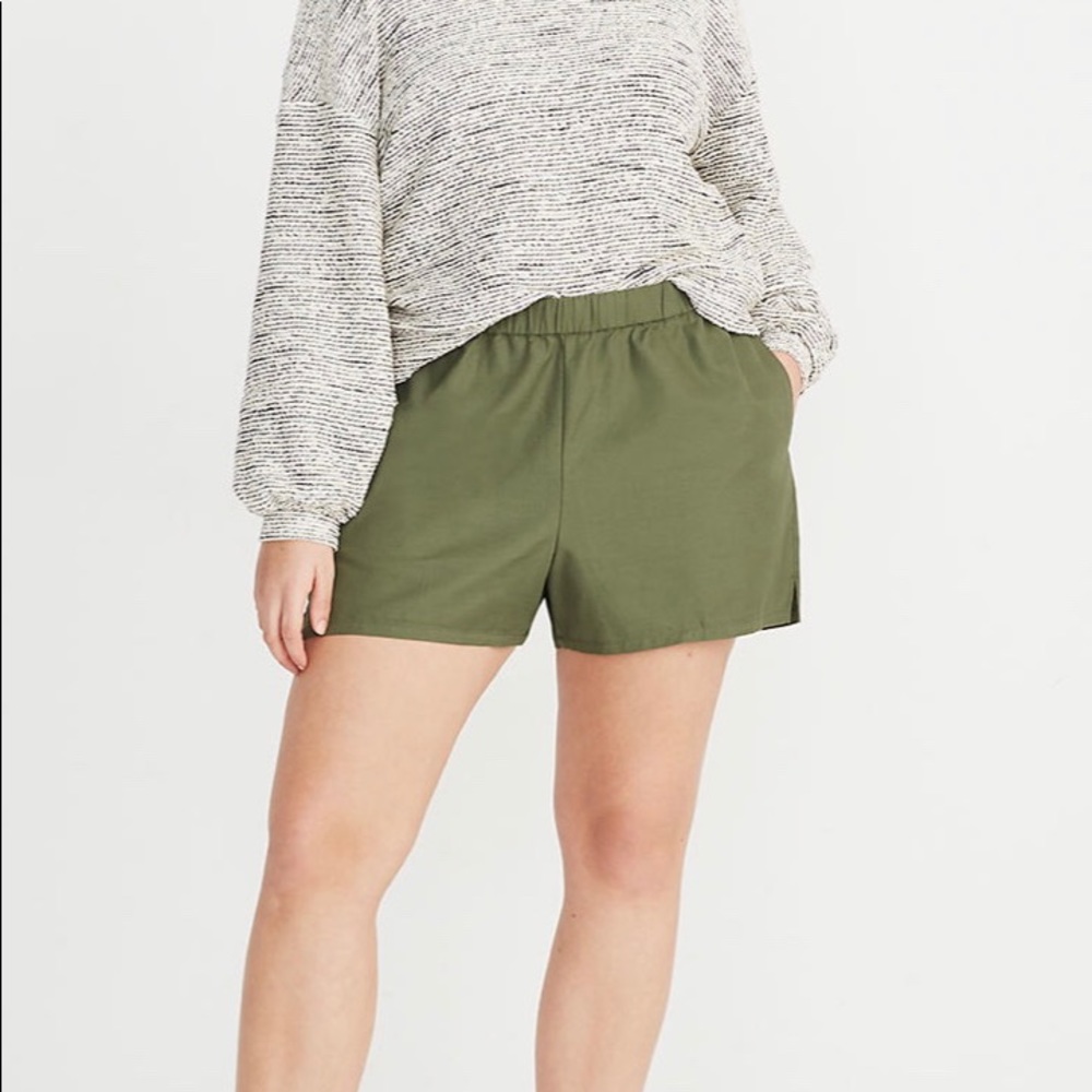 Madewell Pull-On Short - Green